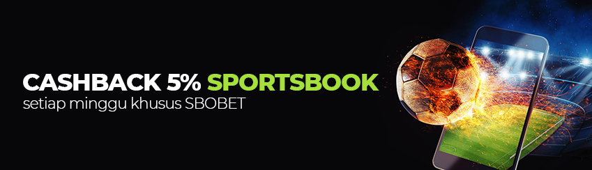 Cashback 5% Sportsbook